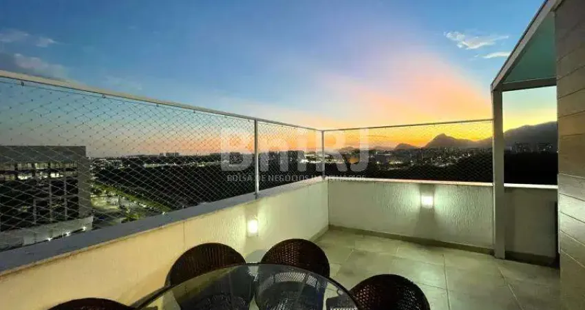 Cobertura com 4 quartos à venda na Avenida Antônio Gallotti, Jacarepaguá, Rio de Janeiro