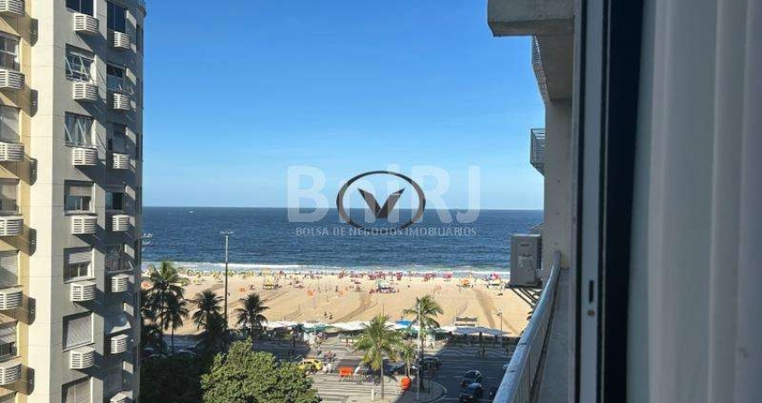 Oportunidade de morar quase Atlântica. Espetacular vista do mar de Copacabana!
