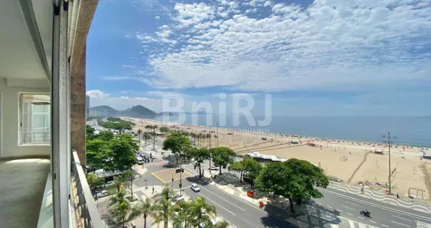 Exclusivo Apartamento de Alto Padrão na Avenida Atlântica - Vista Livre para o Mar de Copacabana