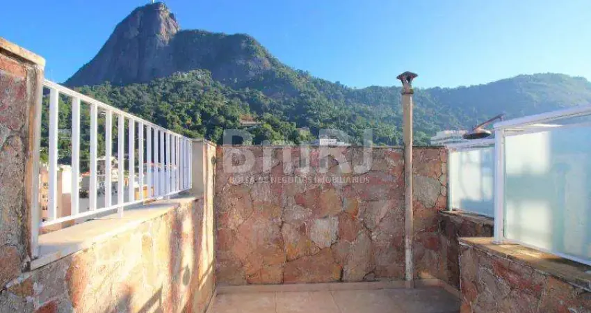 Charmosa Cobertura no Humaitá com Vista para o Cristo Redentor