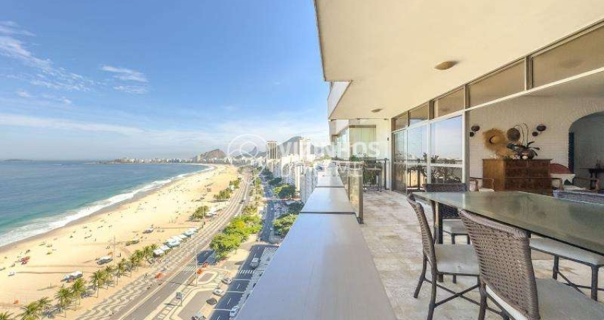 Panorâmica do Mar do Leme – 4 Quartos, 4 Vagas e uma das Vistas Mais Incríveis do Ri