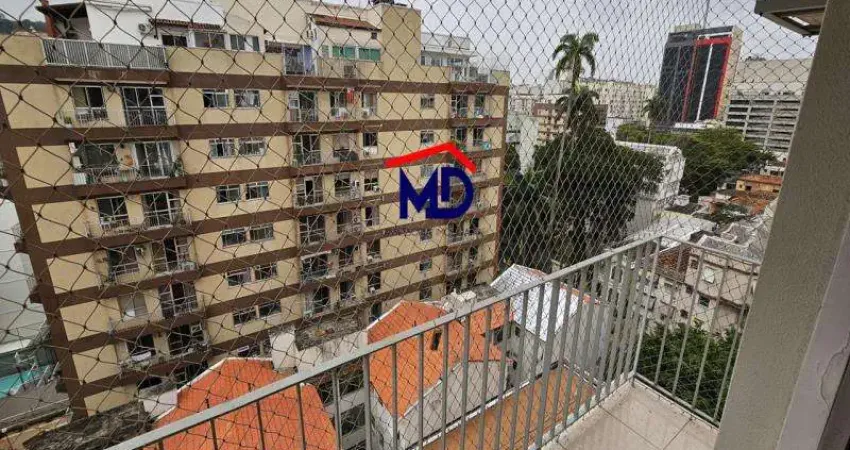 Botafogo, Cobertura, 2 suites, 2 vagas, terraço com vista urbana do Bairro