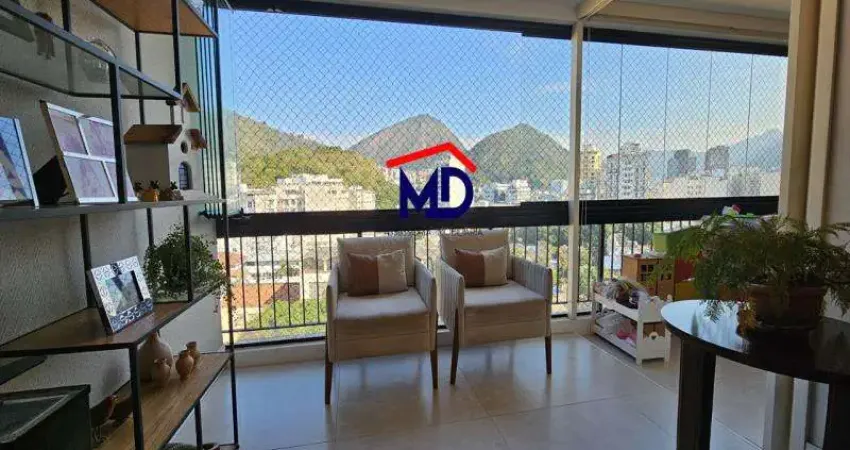Botafogo Cobertura totalmente reformada, duplex,  3 qtos  2 vagas prédio de altissimo padrão