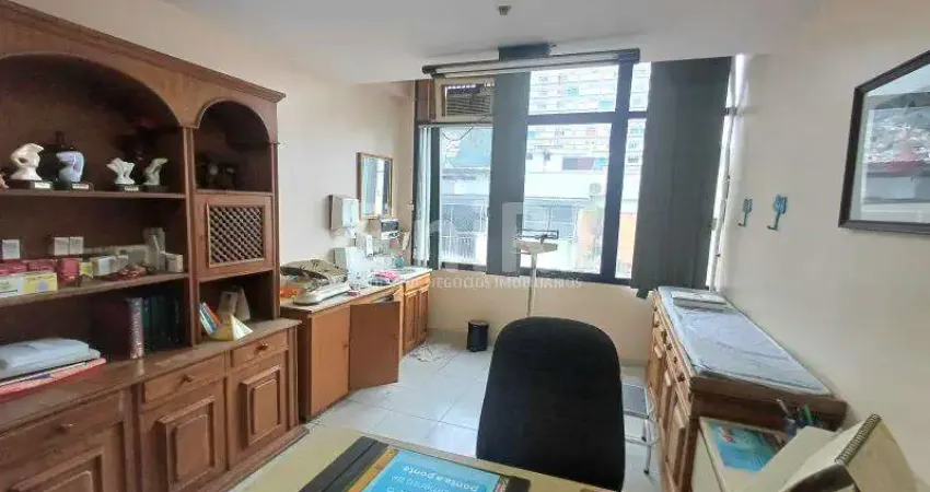 Sala comercial, próxima ao metrô, 30m², em botafogo , rio de janeiro - rj