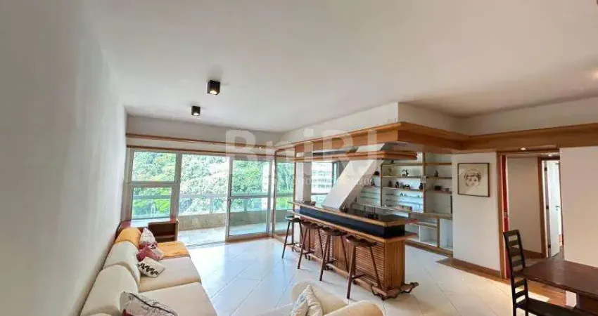 Super apartamento no alto leblon com vista montanha invejável!