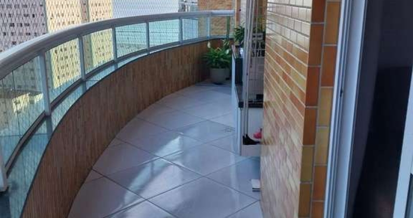 Apartamento para locação no Canto do Forte – Vista Lateral para o Mar!