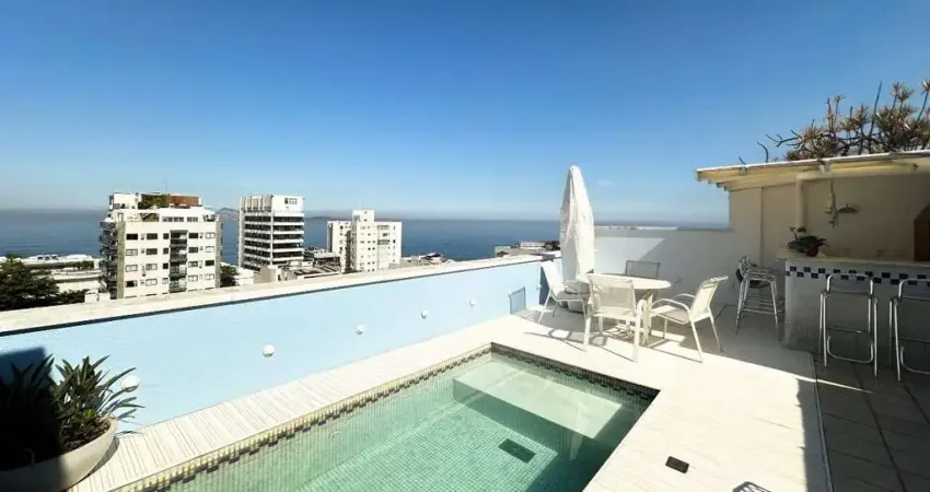 Cobertura à venda, 5 quartos, 2 suítes, 2 vagas, ipanema - rio de janeiro/rj