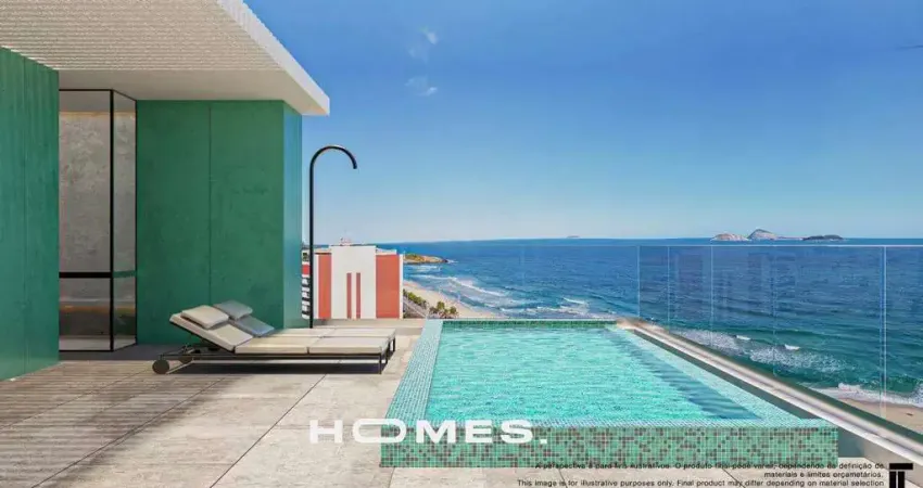 Cobertura triplex na orla de ipanema — projeto assinado pela in town