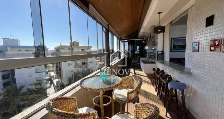 Apartamento com 5 quartos à venda, 203 m² por r$ 1.590.000 - algodoal - cabo frio/rj