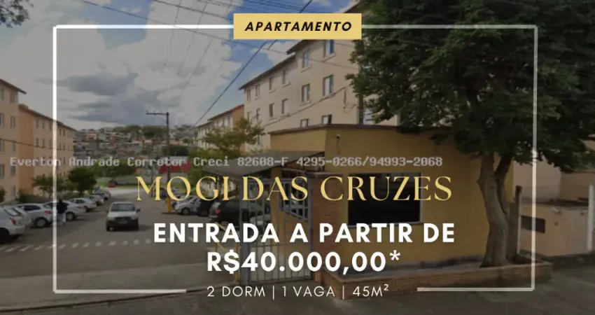 APARTAMENTO À VENDA EM MOGI DAS CRUZES- JD SANTA TERESA