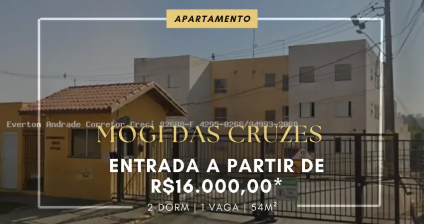 APARTAMENTO À VENDA EM MOGI DAS CRUZES - PORTEIRA PRETA