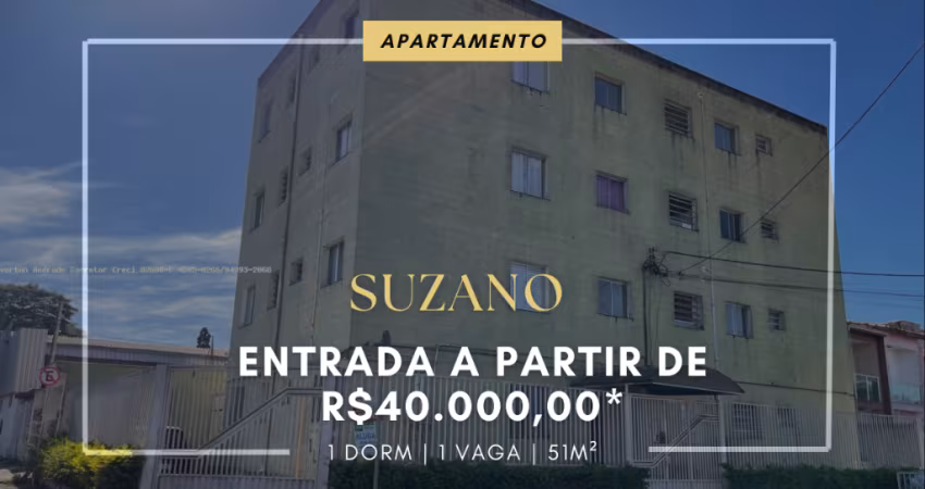 Apartamento com 1 quarto à venda na Rua Euclides Damiani, Vila Amorim, Suzano