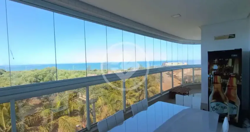 excelente apartamento de 3 quartos sendo um suíte mais DCE completo, com vista para a lagoa e vista para o mar da enseada azul em nova Guarapari codigo: 108831