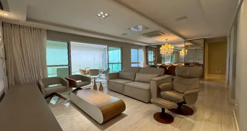 Apartamento com 3 suítes e fino padrão de acabamento no coração de lagoa nova