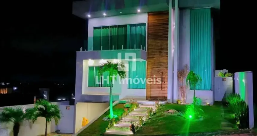 Linda casa  alto padrão no condomínio solaris com 6 quartos, cajueiros (itaipuaçu) - maricá