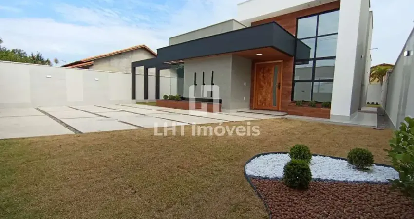 Maravilhosa casa alto padrão no jardim atlântico central | 3 quartos (suíte), piscina e gourmet por r$ 850 mil