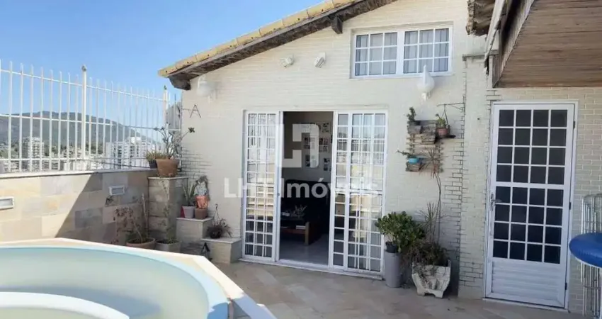 Cobertura duplex - 4 quartos, 3 vagas e lazer privativo no 21º andar - r. gavião peixoto, icaraí