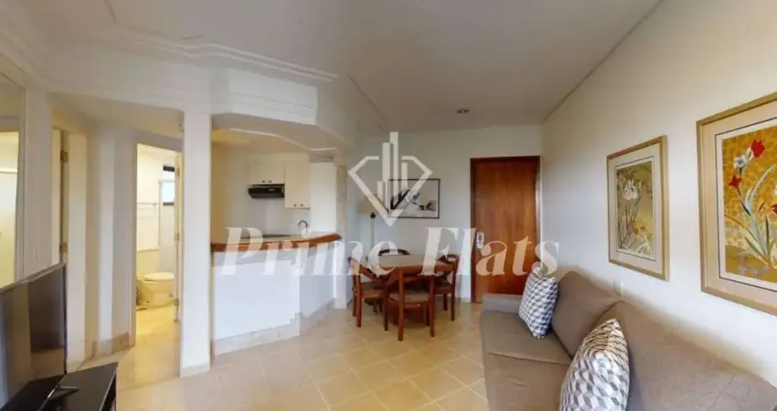 Flat disponível para locação no golden tower residence, com 40m², 1 dormitório e 1 vaga de garagem