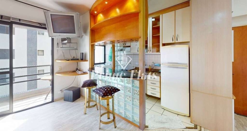 Flat disponível para locação no Spazio Vitae, com 40m², 1 dormitório e 1 vaga de garagem