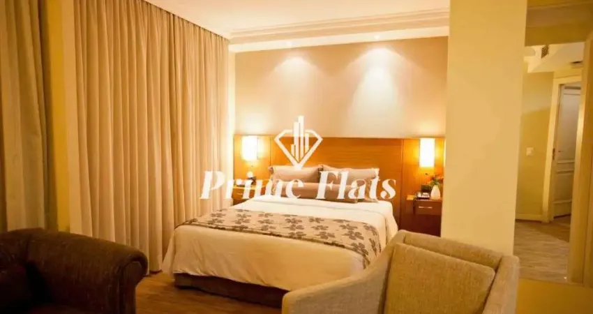 Flat disponível para venda no the world hotels na vila olímpia, com 30m², 1 dormitório e 1 vaga