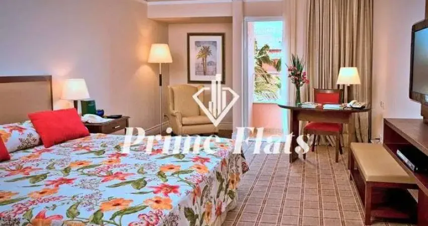Flat disponível para venda hotel contemporâneo, com 19,35m², 1 dormitório e 1 vaga