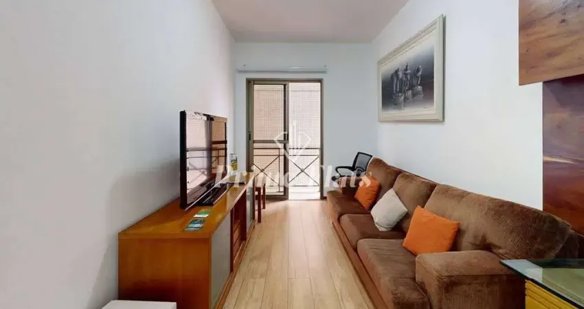 Flat disponível para locação no mercure são caetano do sul, com 42m², 1 dormitório e 1 vaga de garagem