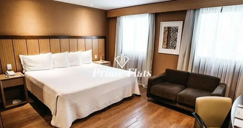 Flat disponível para venda no Bourbon Convention Ibirapuera com 27m², 1 dormitório e 1 vaga de garagem