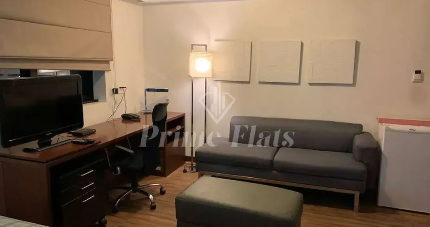 Flat disponível para locação no Meliá Ibirapuera, com 26m², 1 dormitório e 1 vaga de garagem