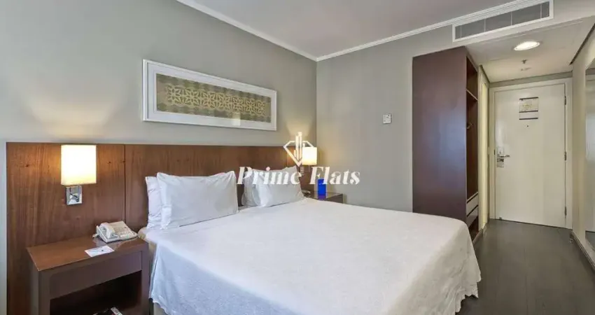 Flat disponível para venda no TRYP São Paulo Nações Unidas Hotel, com 22m², 1 dormitório e 1 vaga