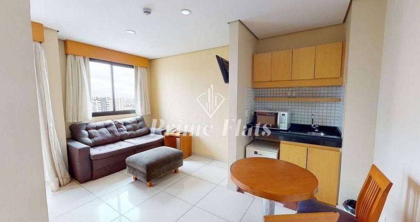 Flat disponível para locação no Brasilia Santana Gold Flat, com 33m², 1 dormitório e 1 vaga