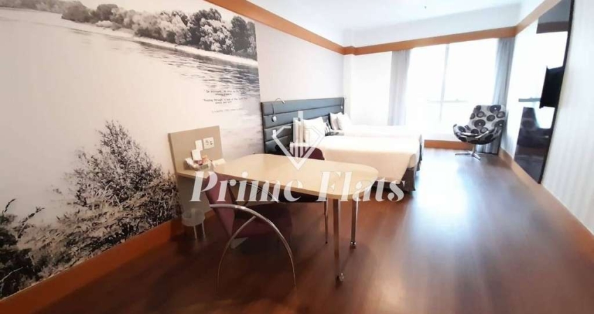 Flat disponível para locação no Wyndham Garden Convention Nortel, com 35m², 1 dormitório e 1 vaga de garagem