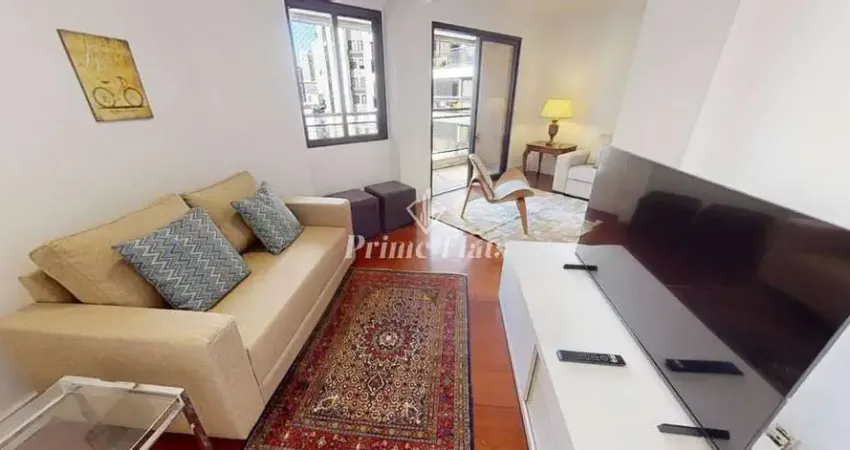 Flat disponível para locação no The Sutton House em Moema, com 120m², 3 dormitórios e 2 vagas