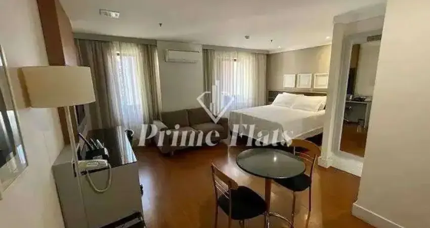 Flat disponível para venda no transamérica executive jardins, com 28m², 1 dormitório e 1 vaga