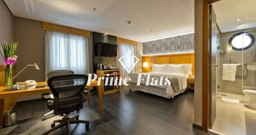 Flat disponível para venda no meliá jardim europa, com 29m², 1 dormitório e 1 vaga de garagem