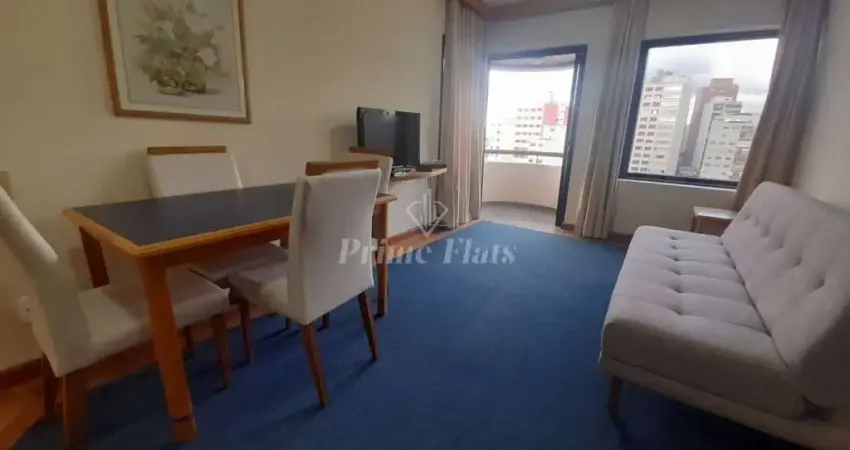 Flat disponível para locação no Travel Inn Conde Luciano em Santa Cecilia, com 42m², 1 dormitório e 1 vaga
