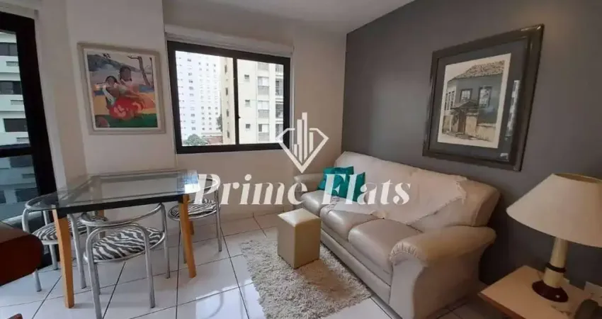 Flat disponível para locação no columbia residence, com 38m², 1 dormitório e 1 vaga