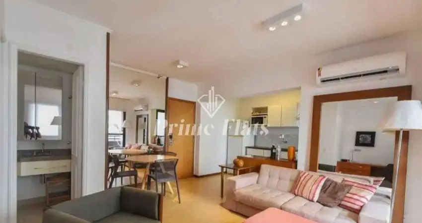 Flat disponível para venda no adagio berrini no brooklin, com 45m², 1 dormitório e 1 vaga