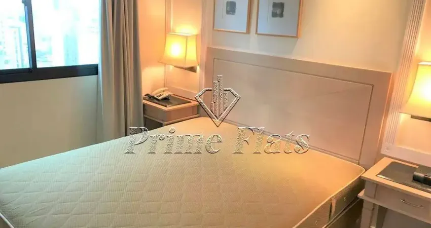 Flat disponível para locação no the universe paulista, com 30m², 1 dormitório e 1 vaga de garagem