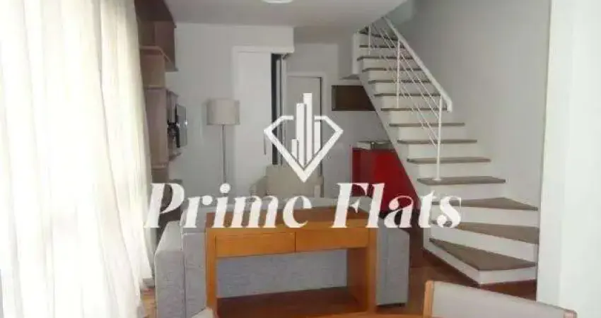 Flat disponível para locação no estanconfor villa olímpia, com 133m², 2 dormitórios e 2 vagas de garagem