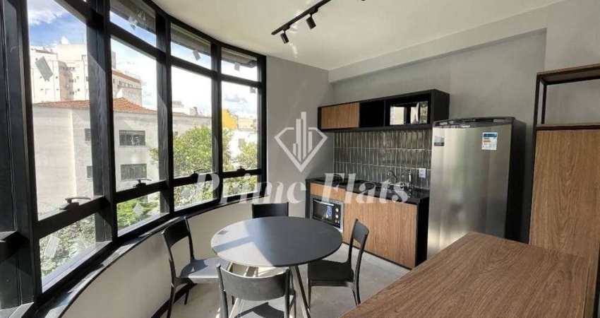 Flat disponível para venda no Klubhaus Higienópolis, com 30m², 1 dormitório e 1 vaga