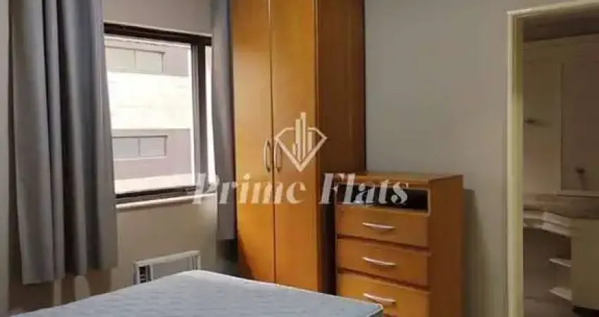 Flat disponível para locação no la residence paulista, com 32m², 1 dormitório e 1 vaga de garagem