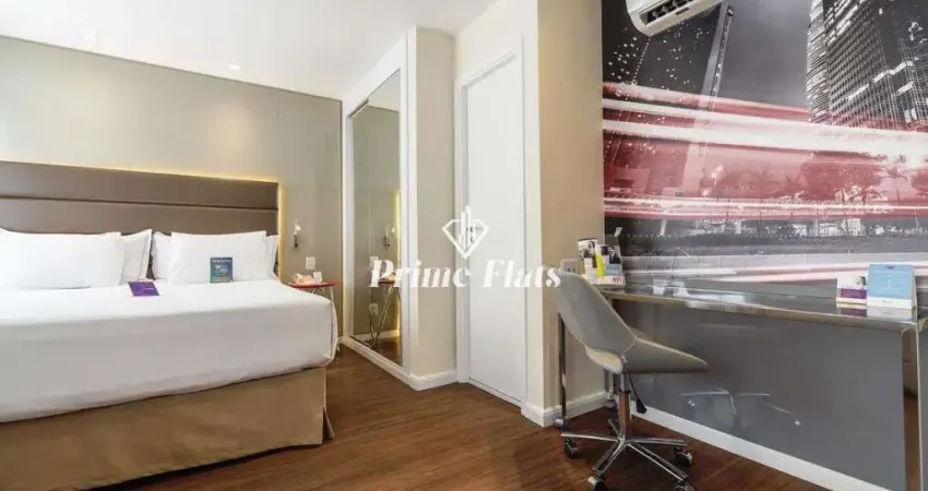 Flat disponível para venda no Mercure Vila Olimpia, com 25m², 1 dormitório e 1 vaga de garagem