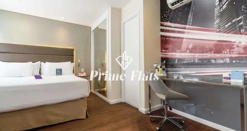 Flat disponível para venda no mercure vila olimpia, com 25m², 1 dormitório e 1 vaga de garagem