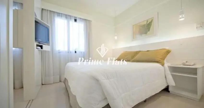 Flat disponível para venda no Ninety Hotel, com 33m², 1 dormitório e 1 vaga de garagem