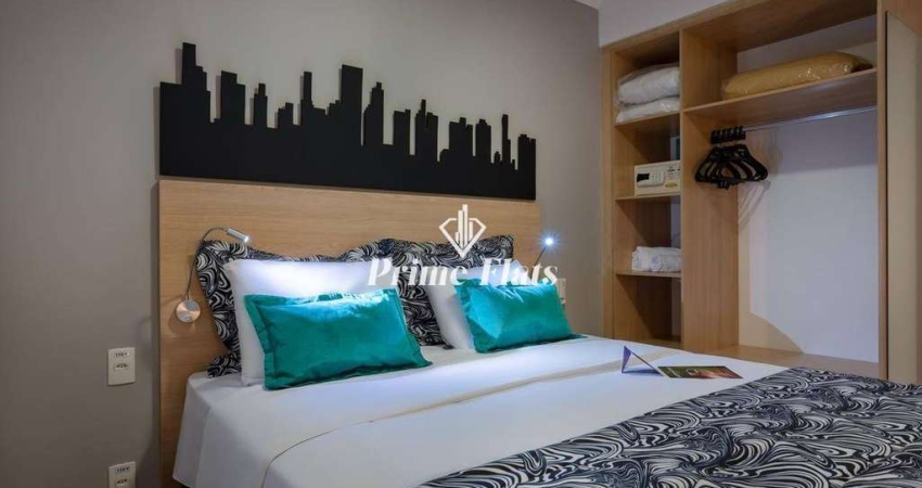 Flat disponível para venda no Mercure São Paulo Pinheiros Hotel, com 28m², 1 dormitório e 1 vaga de garagem