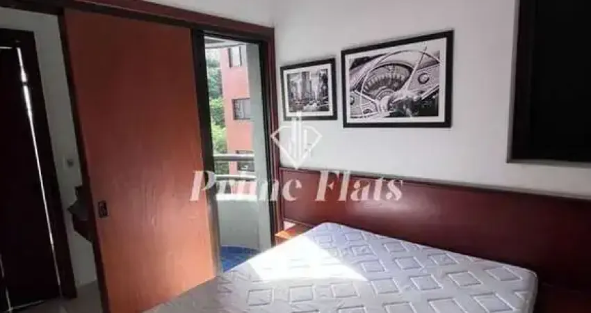 Flat disponível para locação no Edificio Griffes Residencial, com 30m², 1 dormitório e 1 vaga de garagem