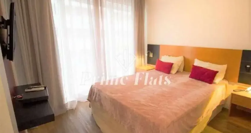 Flat disponível para locação no Condomínio do Edifício Stella Vega no Jardins, com 31m², 1 dormitório e 1 vaga