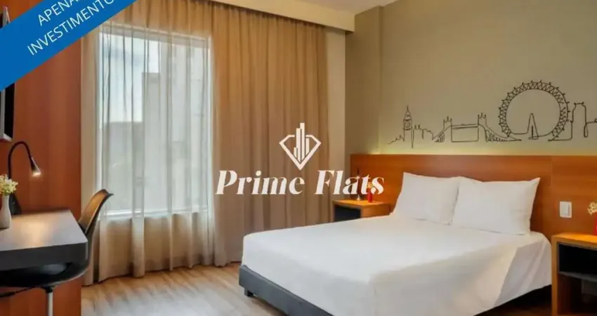 Flat disponível para venda no ibis styles são paulo centro, com 18m², 1 dormitório e 1 vaga