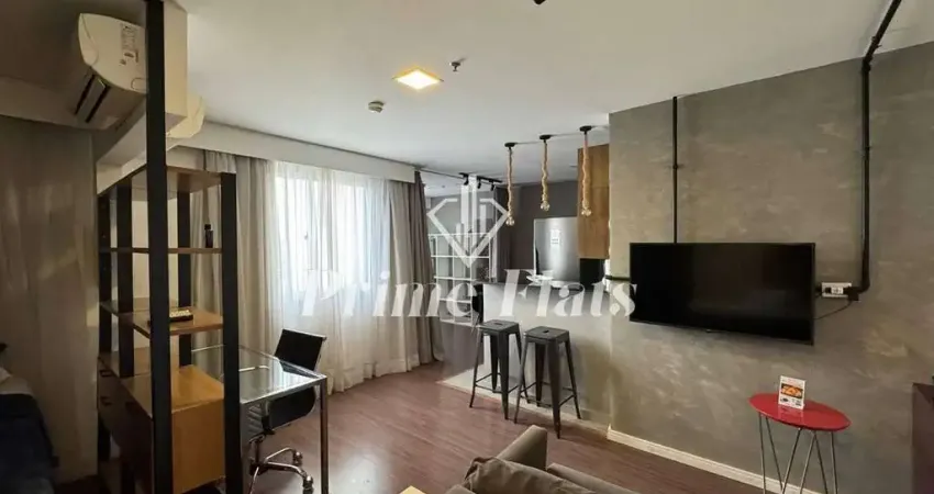 Flat disponível para venda no mercure são paulo vila olímpia, com 48m², 2 dormitórios e 1 vaga de garagem