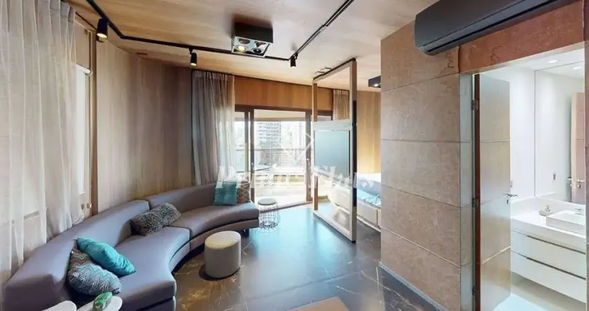 Flat disponível para locação no cyrela by pininfarina, com 49m², 1 dormitório e 2 vagas de garagem